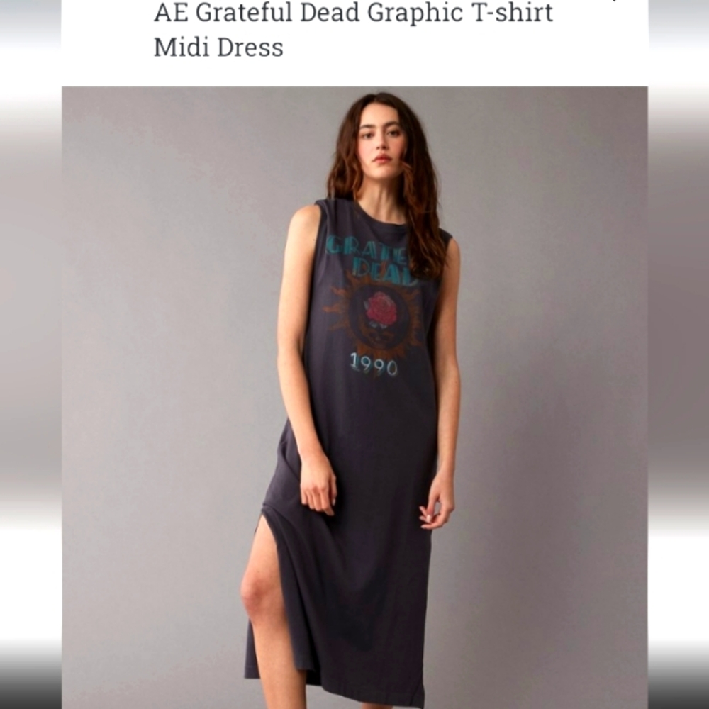 American Eagle Graphic Tee Dress